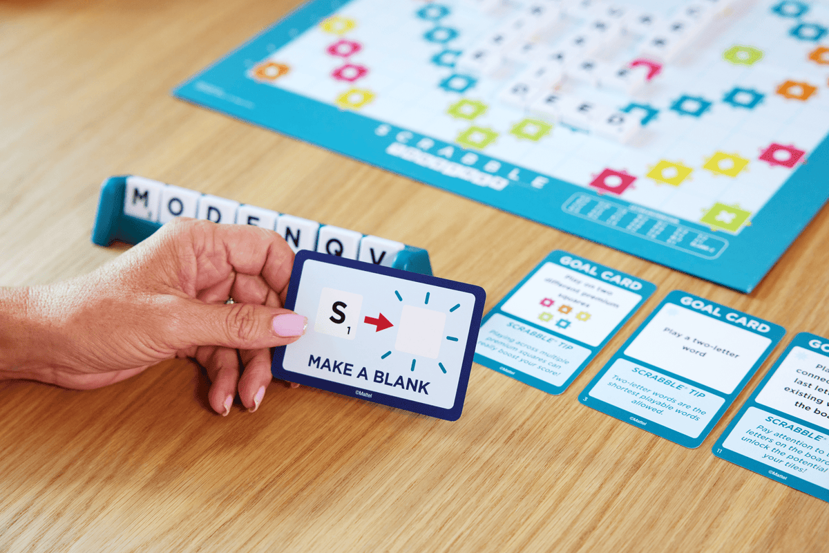 Scrabble Jogo de Tabuleiro 2 em 1