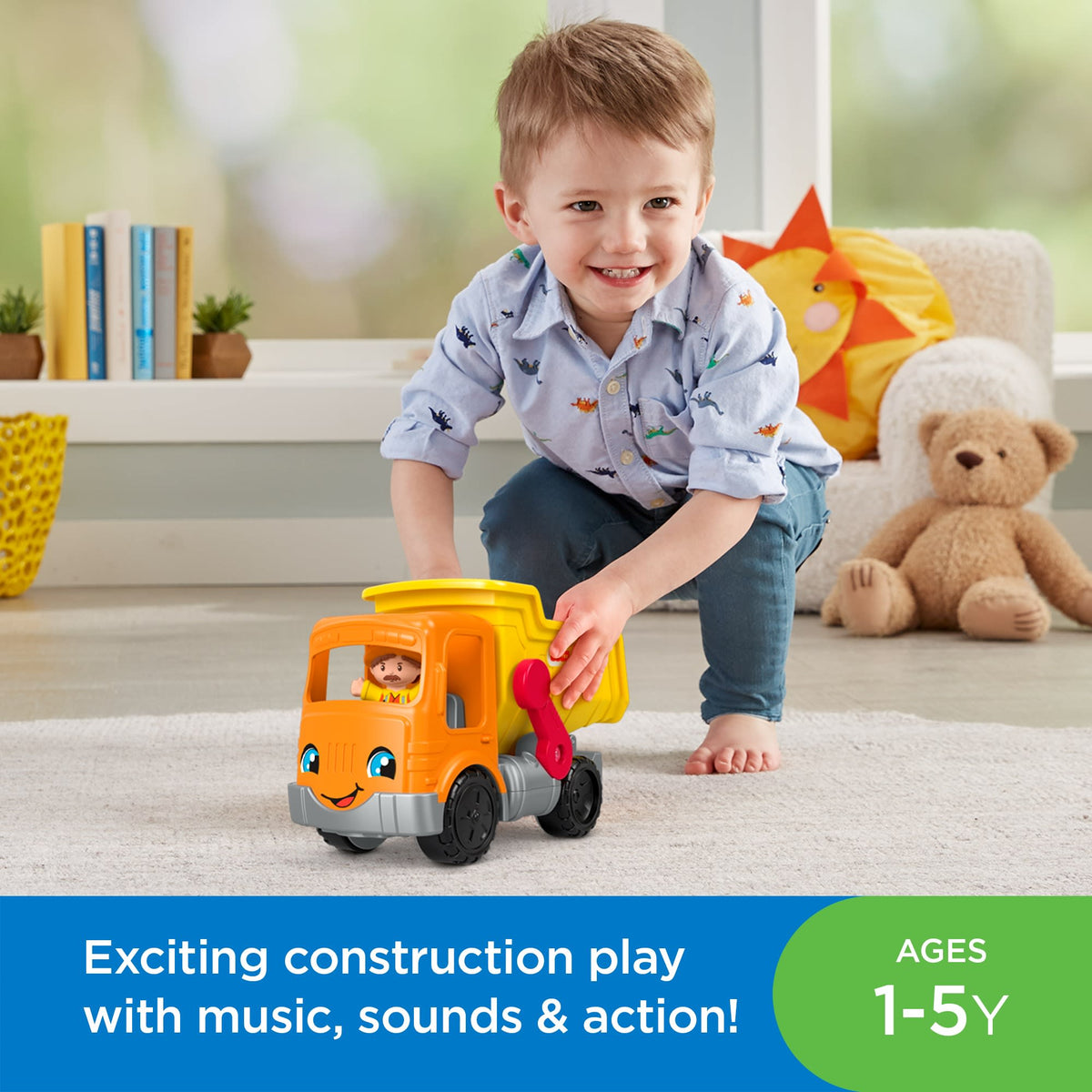 Fisher-Price Little People Work Together Dump Truck