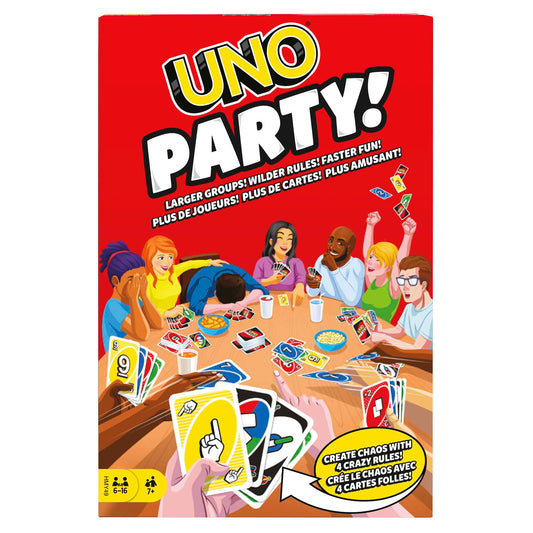 UNO Party Family Card Game For Kids And Adults