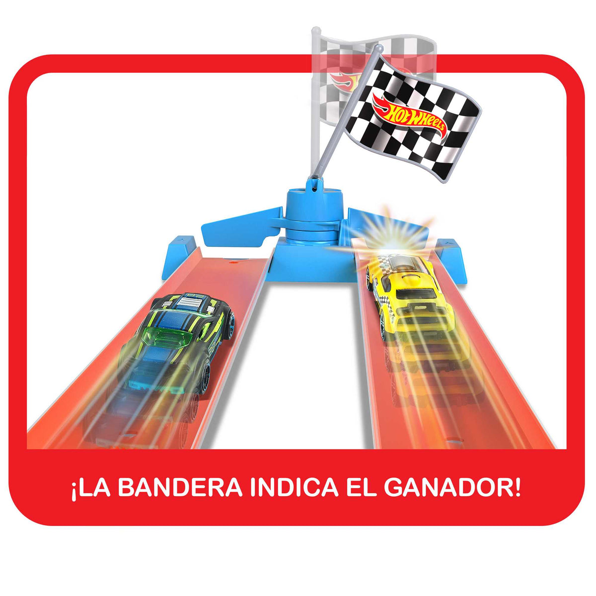 Hot Wheels Action Pista de Juguete Campeonato Recta de Aceleración