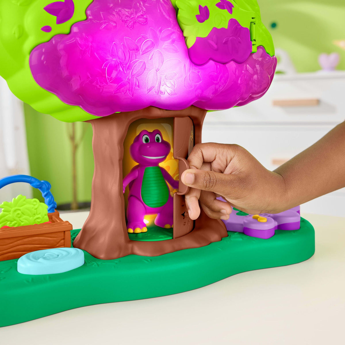 Barney Set de Juego Casa del Árbol