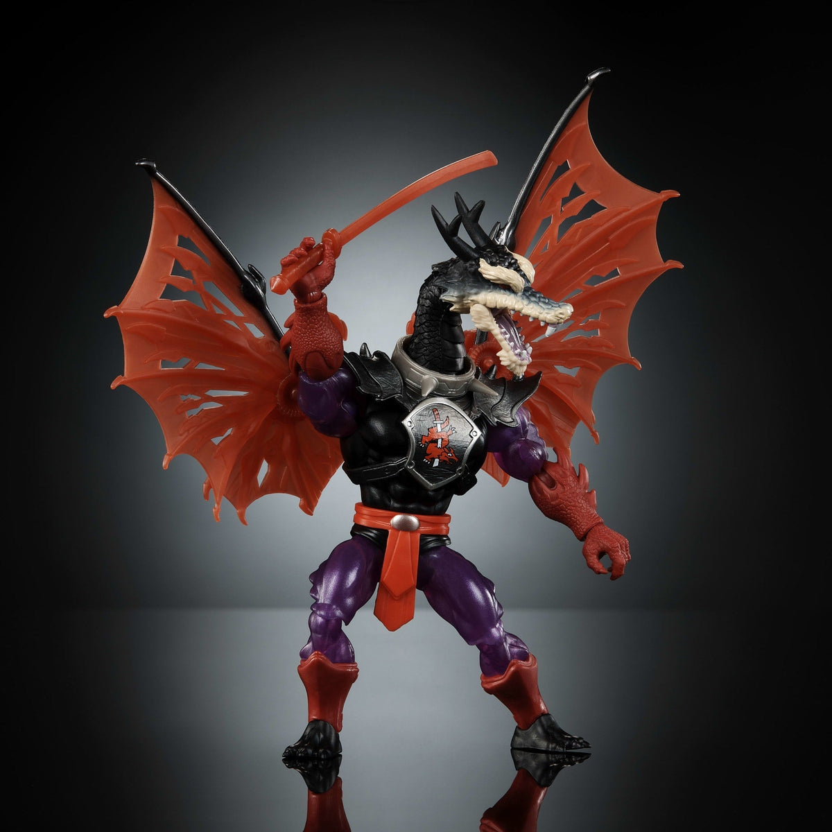 Masters Of Universe Origins Turtles Of Grayskull Ninjor Action Figure, Tmnt MOTU Reptile Wars Toy
