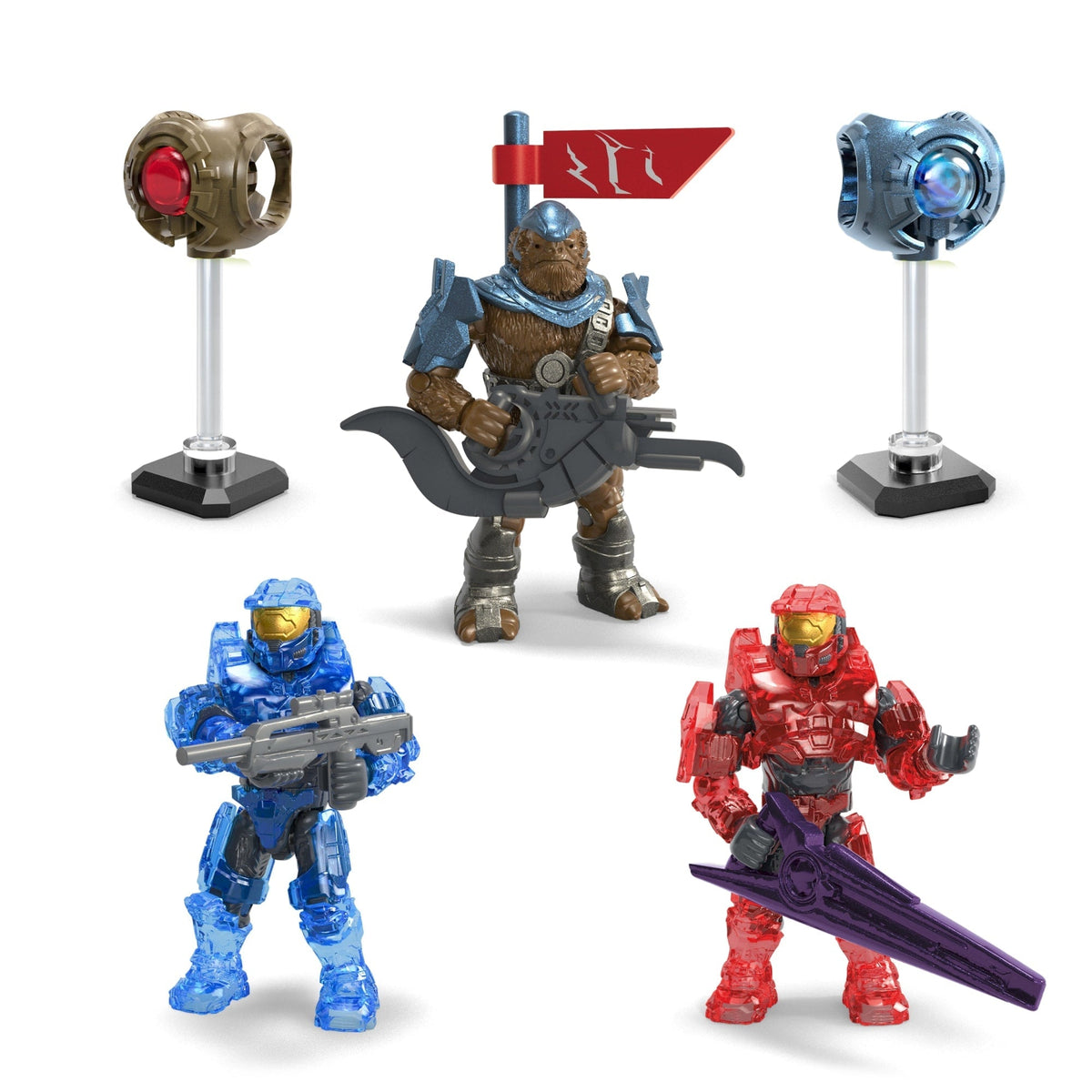 MEGA Halo 2 Character Pack Collectors Building Kit (339 Pieces)