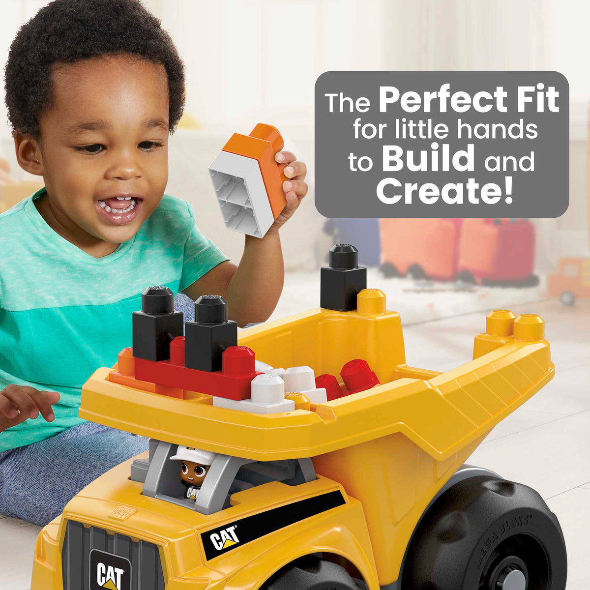 MEGA Bloks Cat Large Dump Truck